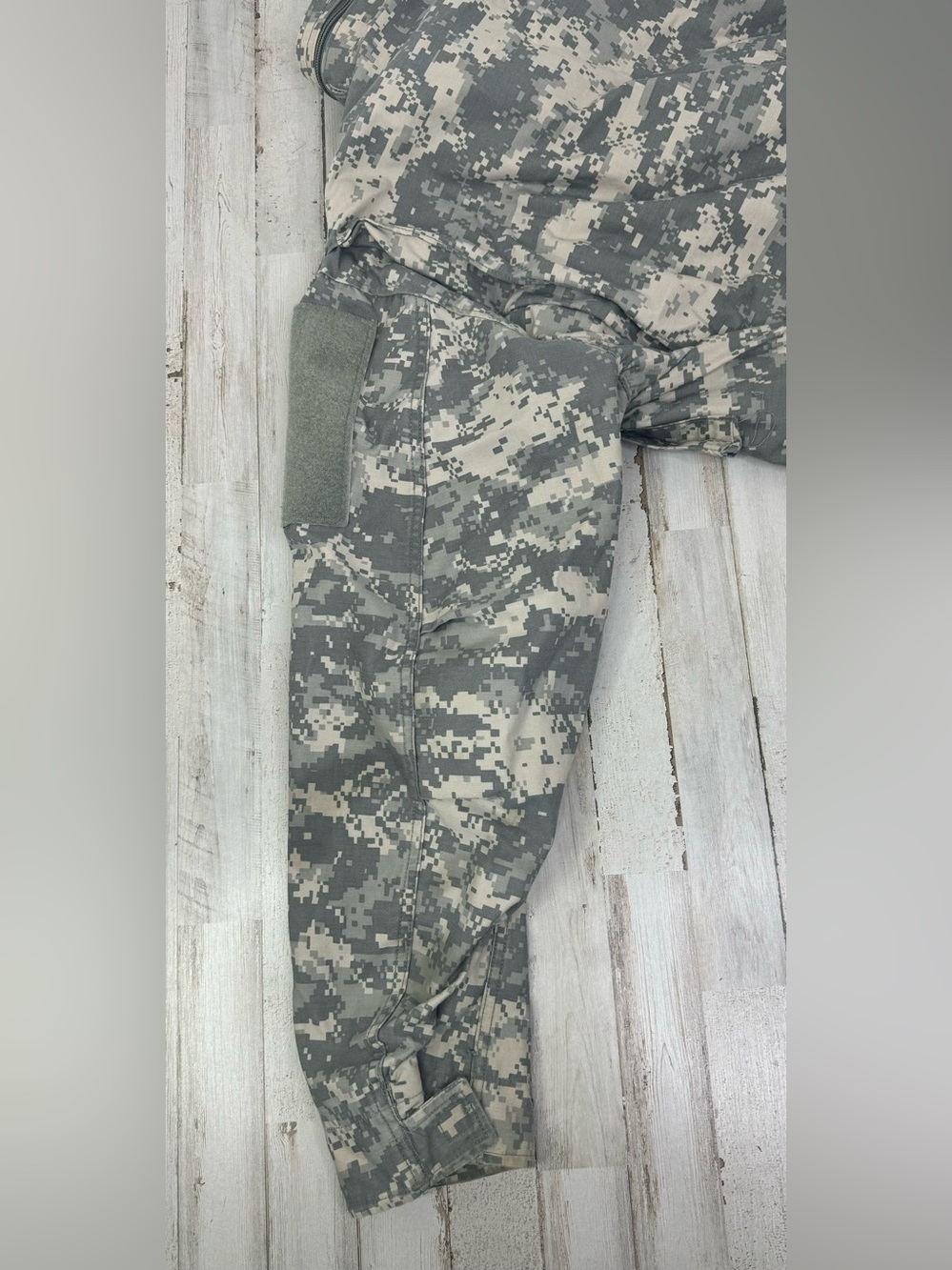 USGI ACU Camouflage M65 Field Jacket Cold Weather Coat Medium Long - Picture 8 of 14